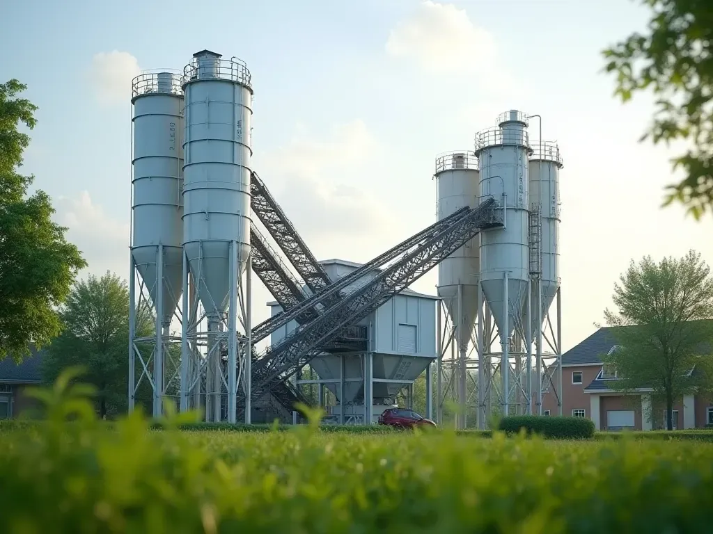 The concrete plant that made neighbors forget it was there